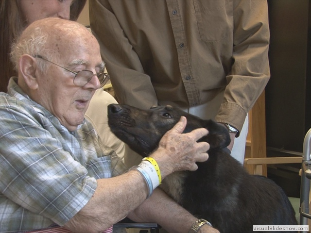 Cadie at nursing home